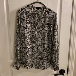 Leopard Print Blouse